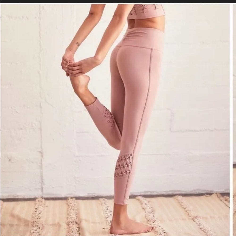 FreePeople Womens Revelation Pink Athletic Legging